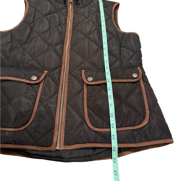 🩵5/$25🩵 G.H. Bass & Co. Black Quilted Vest - Picture 5 of 11